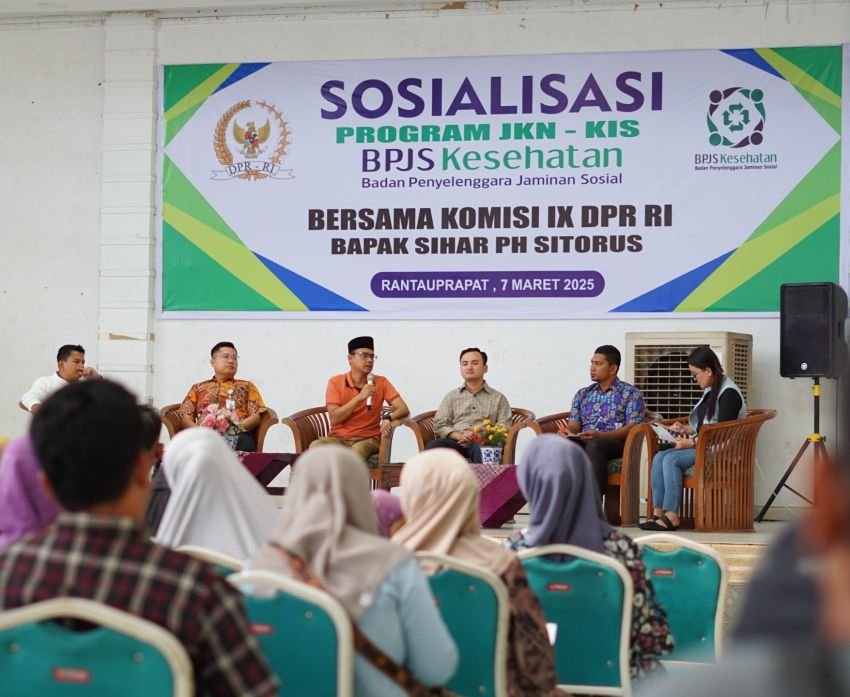Sihar Sitorus Gratiskan Pendaftaran BPJS Kesehatan Bagi Masyarakat Labuhanbatu