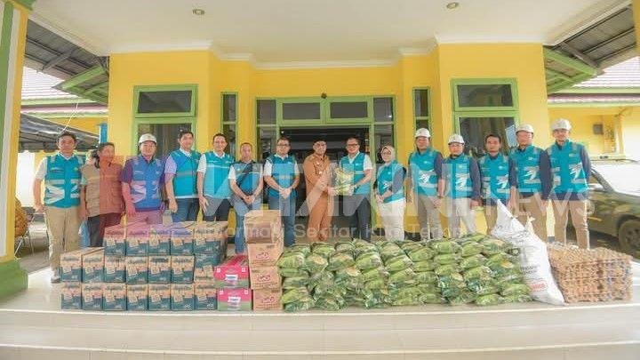 Wakil Wali Kota Padangsidimpuan Terima Bantuan Bencana dari PLN UID Sumut