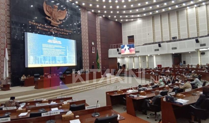 Hujan Interupsi Warnai Sidang Paripurna DPRD Sumut, Dana Bansos Rumah Ibadah Belum Cair