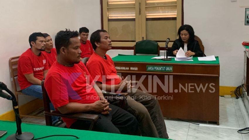 Empat Kurir 40 Kg Sabu Terancam Hukuman Mati di PN Medan