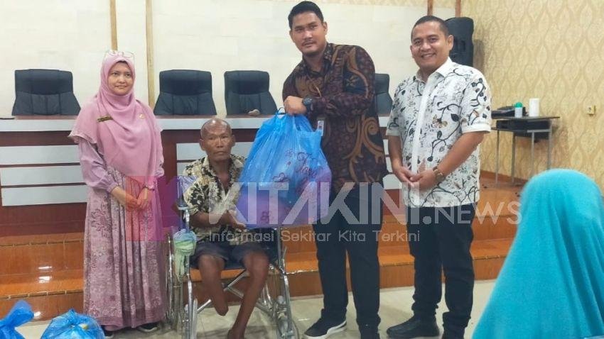 Ratusan Penyandang Disabilitas dan Lansia di Langkat Terima Bantuan Atensi dari Kemensos