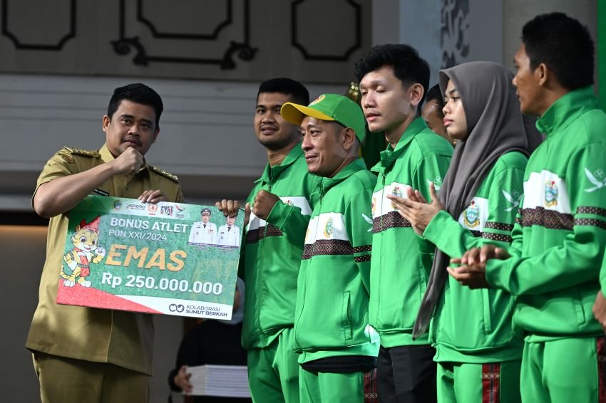 Bobby Nasution Tambah Bonus Atlet PON dan Peparnas 2024