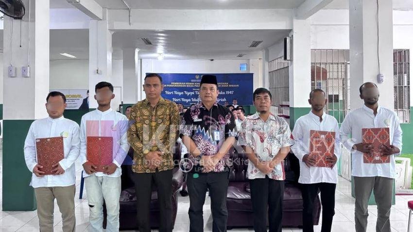 Ribuan Warga Binaan Lapas Narkotika Langkat Terima Remisi Khusus