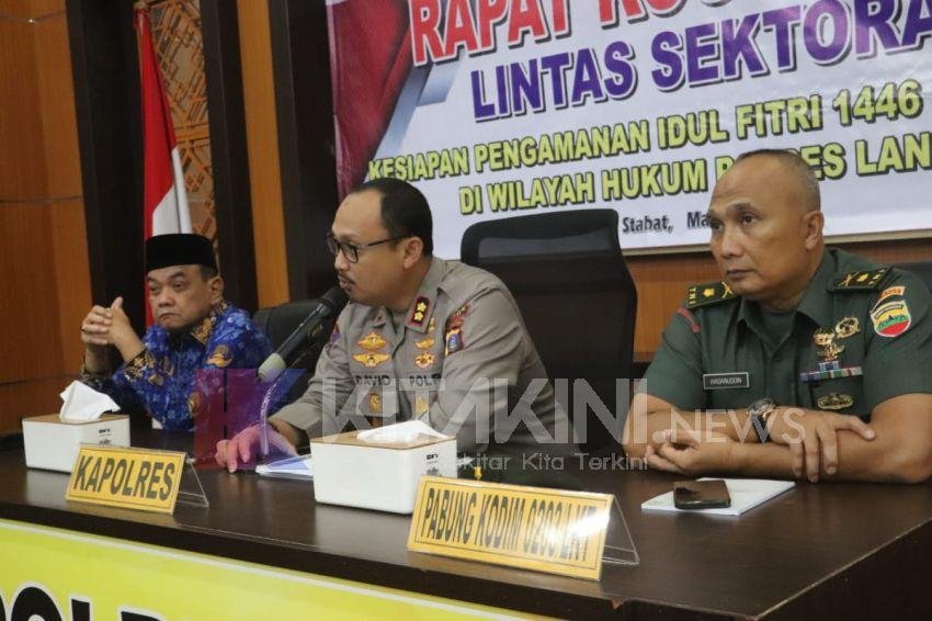 Polres Langkat Gelar Rakor Operasi Ketupat Toba 2025