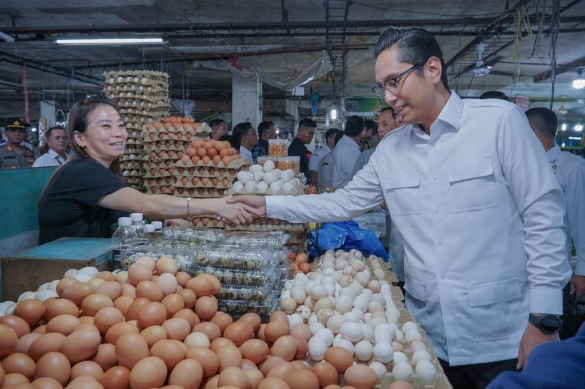 Wali Kota Medan Pantau Harga Bahan Pangan ke Pasar Petisah