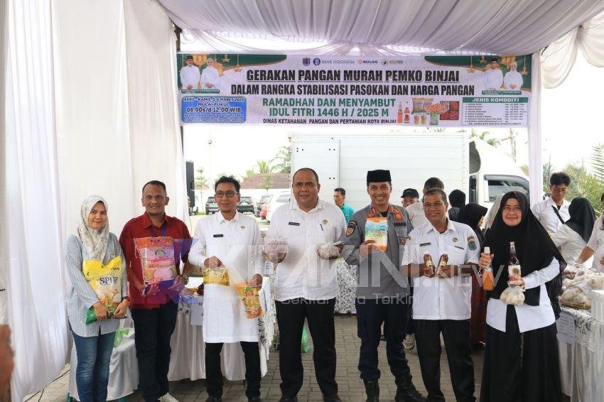 Tekan Inflasi, Pemko Binjai Gelar Gerakan Pangan Murah