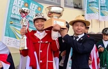Brandon Toa, Remaja 14 Tahun Asal Medan Harumkan Nama Indonesia di Kejuaraan Berkuda Asian