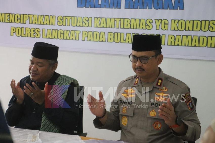 Kapolres Langkat Silaturahmi ke MUI: Perkuat Sinergi Demi Kamtibmas saat Ramadhan