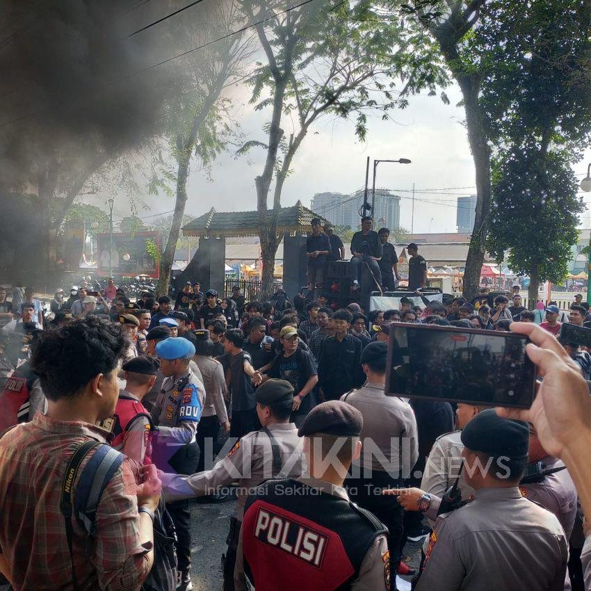 Aliansi Mahasiswa Sumut Tolak UU TNI dan Desak Pengesahan RUU Perampasan Aset