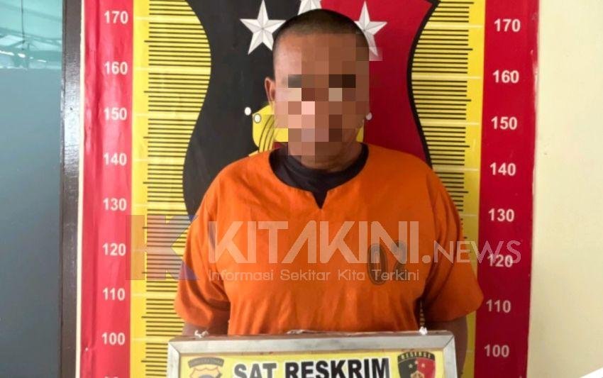 Jajaran Satreskrim Polres Padangsidimpuan Amankan Pelaku Pencuri Mobil Modus Pembeli