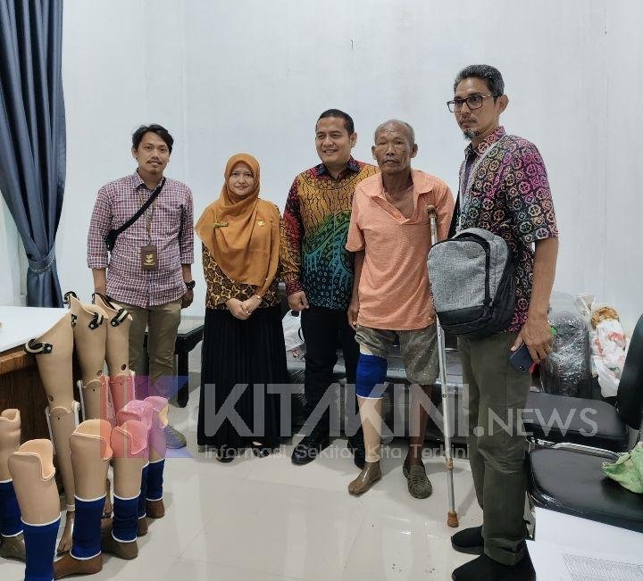 21 Difabel di Langkat Terima Alat Bantu Kaki dan Tangan Palsu dari Kemensos