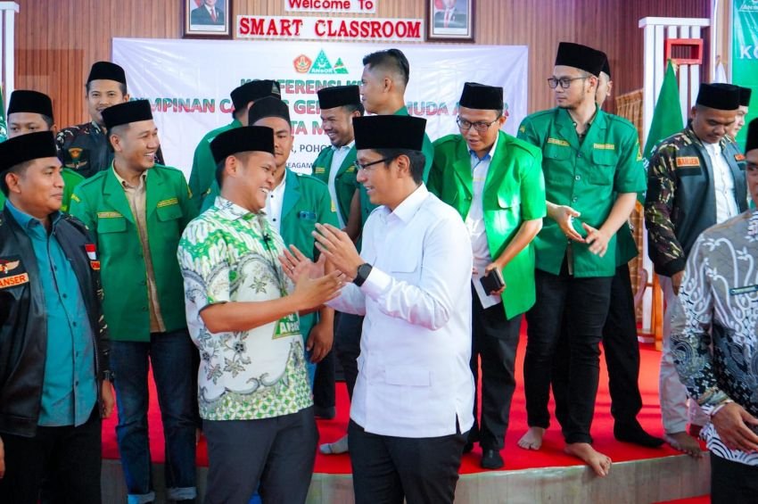 Rico Waas Ajak GP Ansor Bangun Medan: "Pemuda Akar, Pohonnya Pemerintah"
