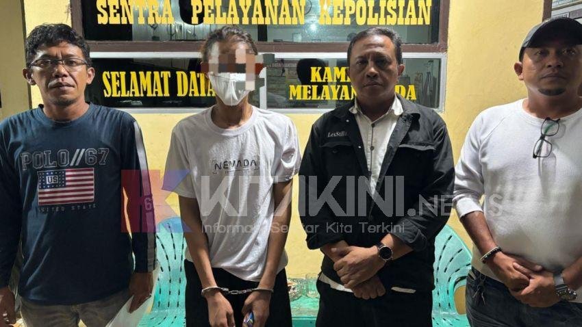 Maling di Siantar Ketahuan, Lari dan Sembunyi Dalam Gorong-gorong