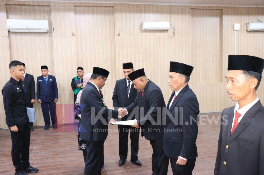 Amir Hamzah Lantik 4 Pejabat Pimpinan Tinggi Pratama di Lingkungan Pemko Binjai