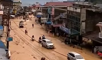 Jalur Siantar-Parapat Mulai Dibuka, Sistem Buka Tutup Diterapkan Pasca Banjir Bandang