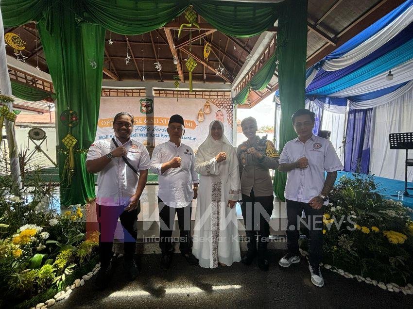KONI Siantar Hadiri Open House Idul Fitri 1446 H Wakil Walikota