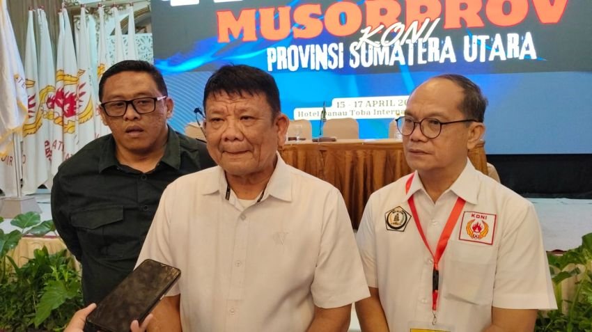 Hatunggal Siregar Pimpin KONI Sumut 2025&ndash;2029, Pertahankan Posisi 4 Besar di PON 2028 jadi Target