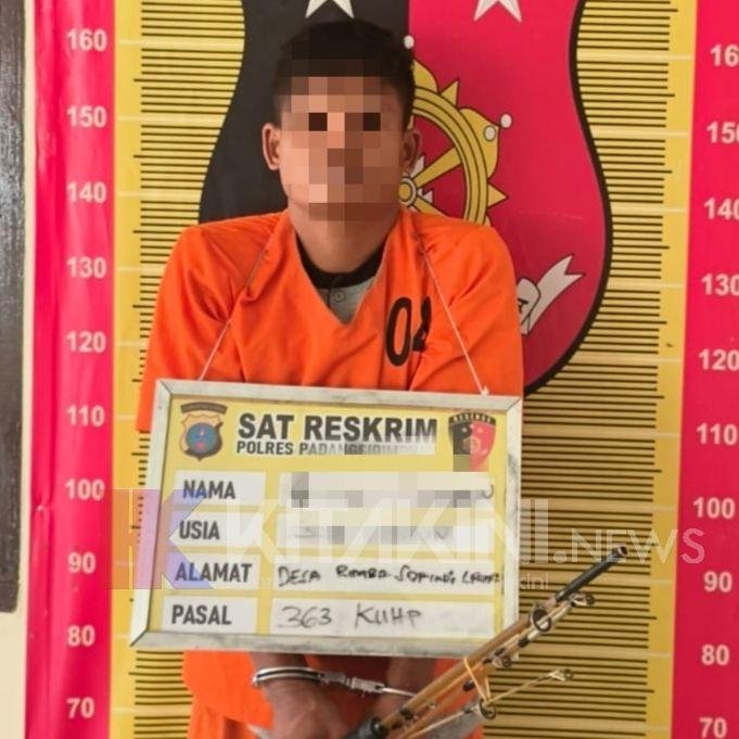 Polisi Amankan Pelaku Pencurian Tabung Gas dan Pancing di Rimbasoping
