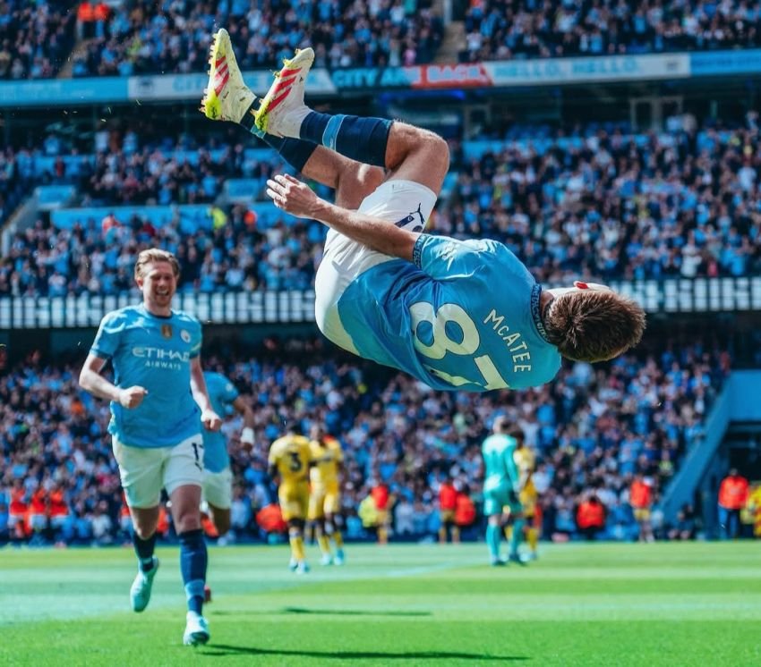 Comeback Spektakuler! Manchester City Libas Palace 5-2, Peluang Finis Tiga Besar Terbuka Lebar