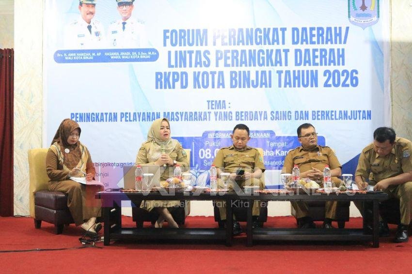 Hasanul Buka Rapat Forum Perangkat Daerah Untuk Penyusunan RKPD Tahun 2026