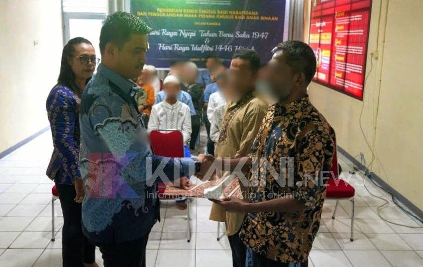 230 Warga Binaan Rutan Brandan Terima Remisi Nyepi dan Idulfitri