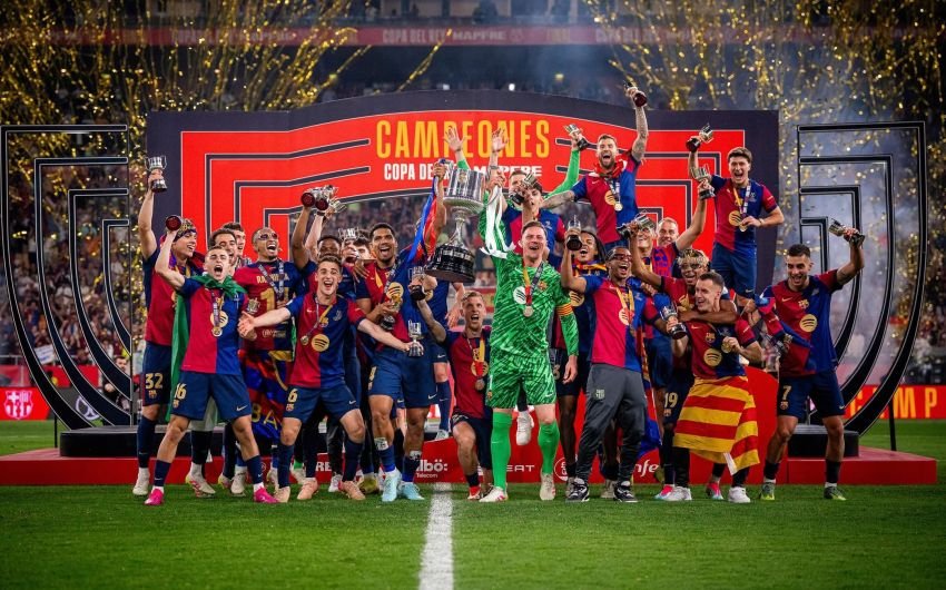 Kalahkan Real Madrid 3-2 di Final Copa del Rey Dramatis, Barcelona Jaga Peluang Raih Quadruple