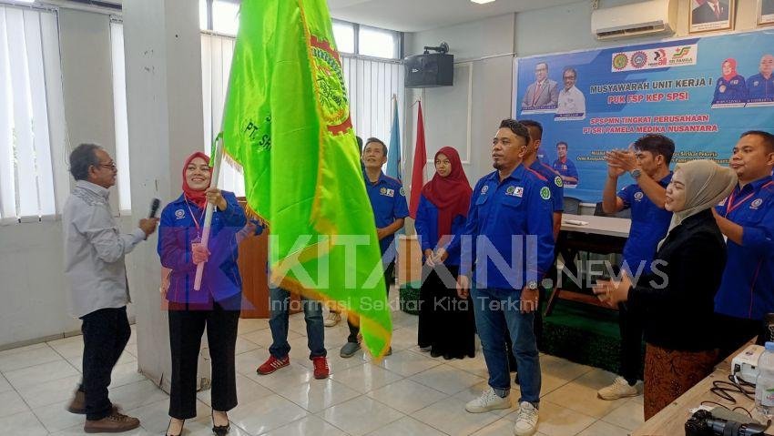 PUK FSP KEP SPSI PT SPMN Gelar Musnik I, Himpun Lingga Terpilih Aklamasi
