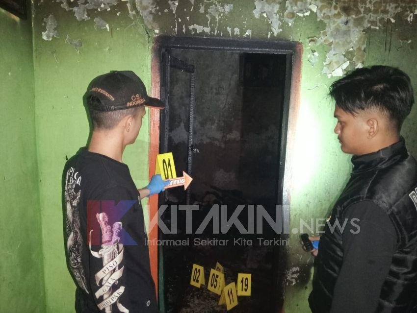 Satu Unit Rumah Permanen Terbakar di Desa Partihaman Saroha