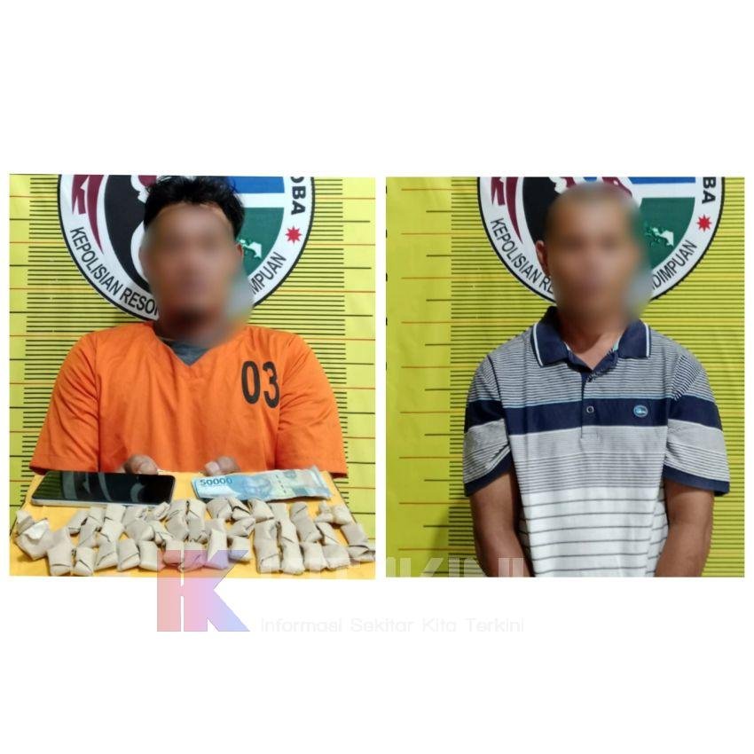 Petugas Amankan Dua Pengedar Sabu dan Ganja Dalam Kamar di Batunadua
