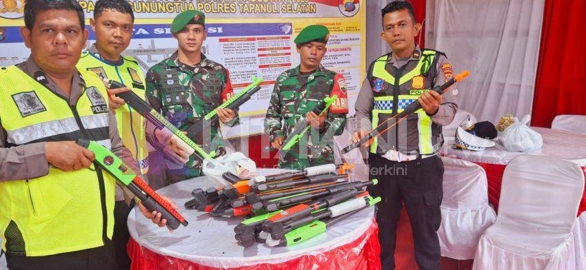Kericuhan Akibat Senjata Mainan di Paluta, Polres Tapsel Angkat Bicara