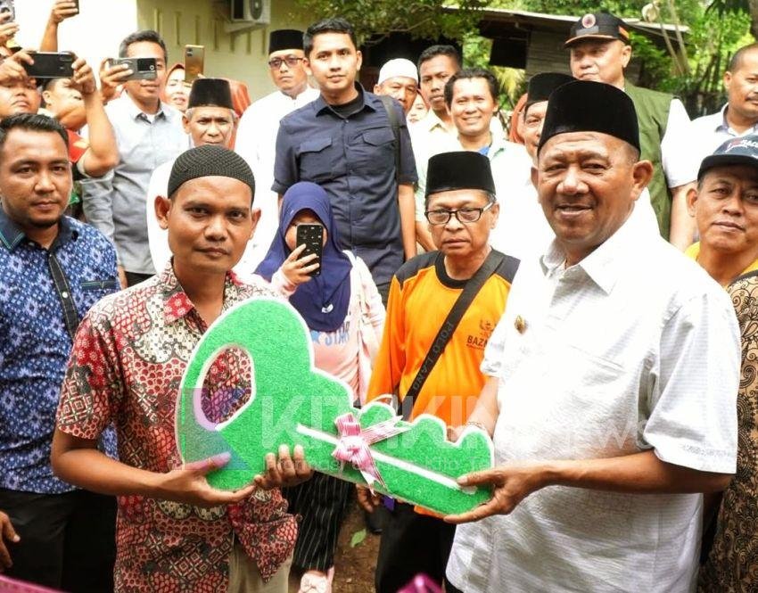 Baznas Langkat Kembali Rehab Rumah Warga Tak Layak Huni