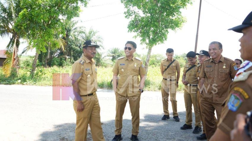 Pembangunan Infrastruktur, Wali Kota bersama Wakil Wali Kota Binjai Tinjau Lokasi