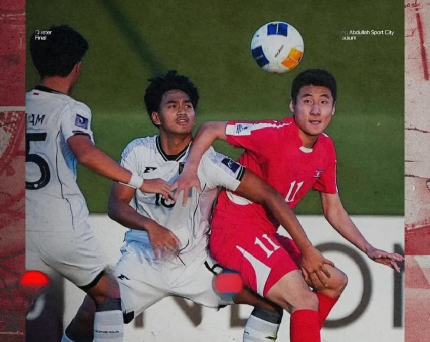 Timnas U-17 Indonesia Tersingkir di Perempat Final Piala Asia 2025 Usai Dibantai Korea Utara 0-6