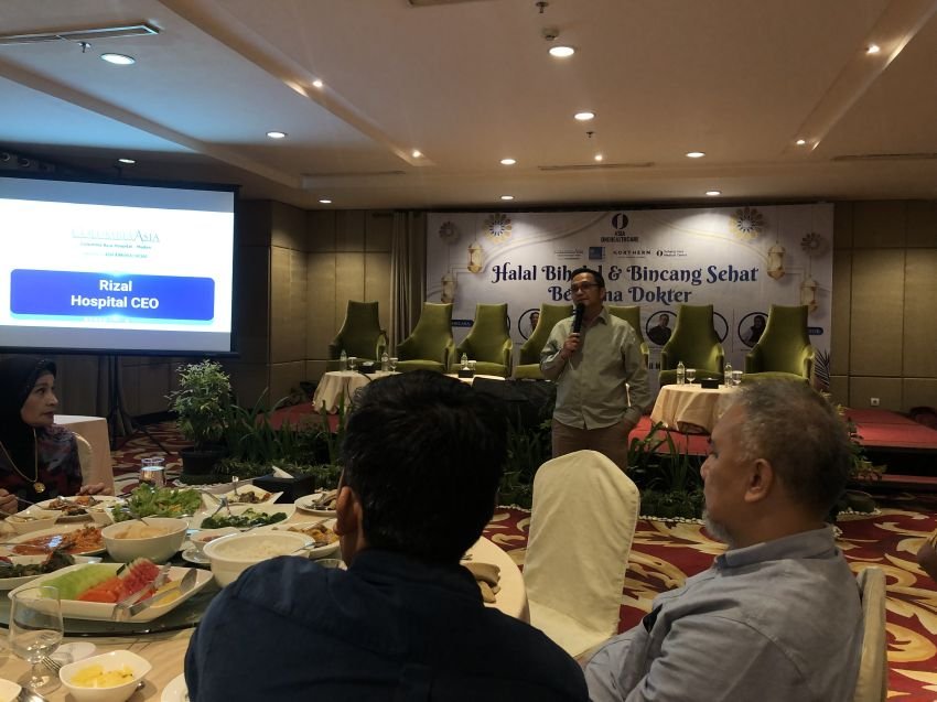 Halal Bihalal Eksklusif Bersama Tenaga Kesehatan dan Media oleh Rumah Sakit Columbia Asia Medan