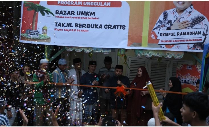 Syaiful Ramadhan Kembali Buka Kampoeng Ramadhan Kampung Aur