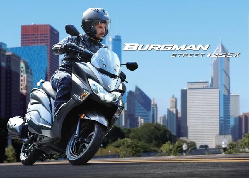 Suzuki Burgman Street 125EX, Motor Matic Besar yang Nyaman Buat Harian