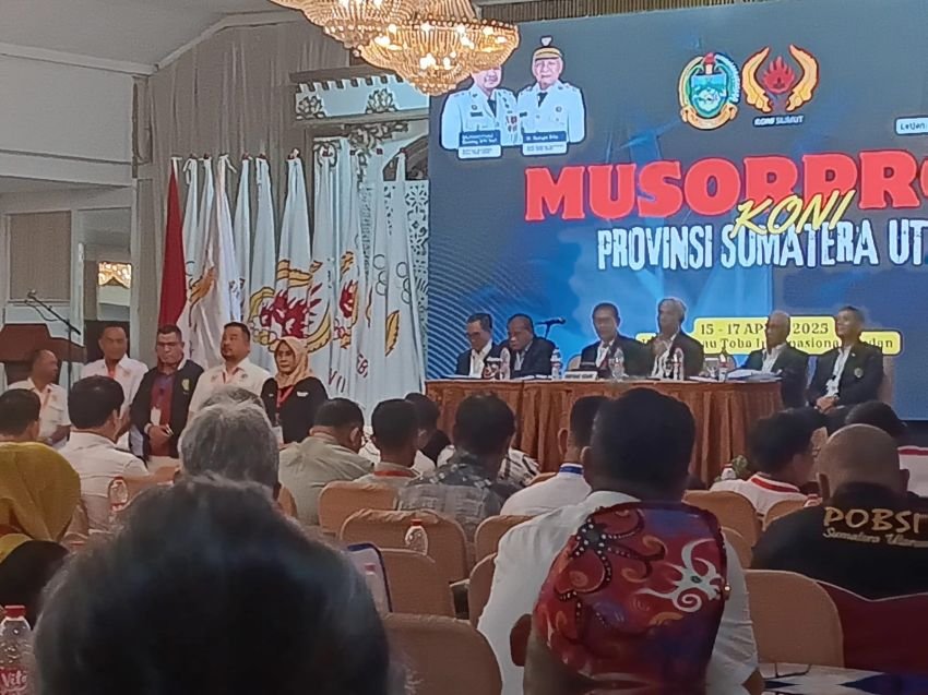 Musorprov KONI Sumut Resmi Dibuka, Ketua Terpilih Diharapkan Lanjutkan Prestasi PON ke PON