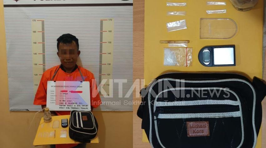 Pengedar Sabu Sempat Melawan Saat Penangkapan oleh Petugas Polres Tapteng