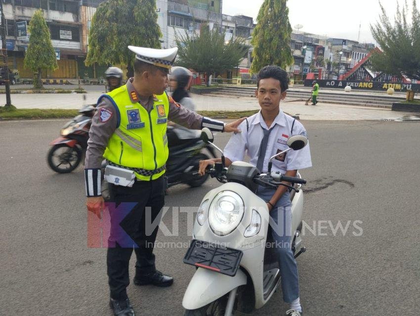 Kasat Lantas Polres Sidimpuan Akan Tindak Sp Motor Pakai Knalpot Blong