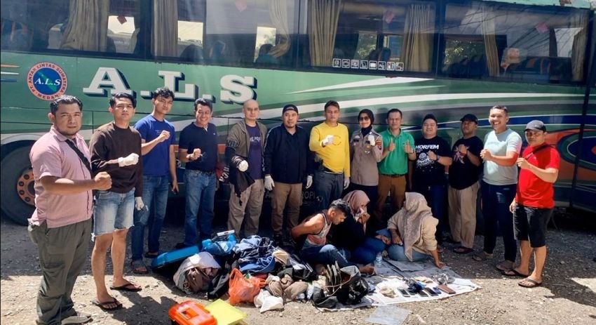 Penumpang ALS Bawa Sabu 1,5 Kg di Pakaian Dalam