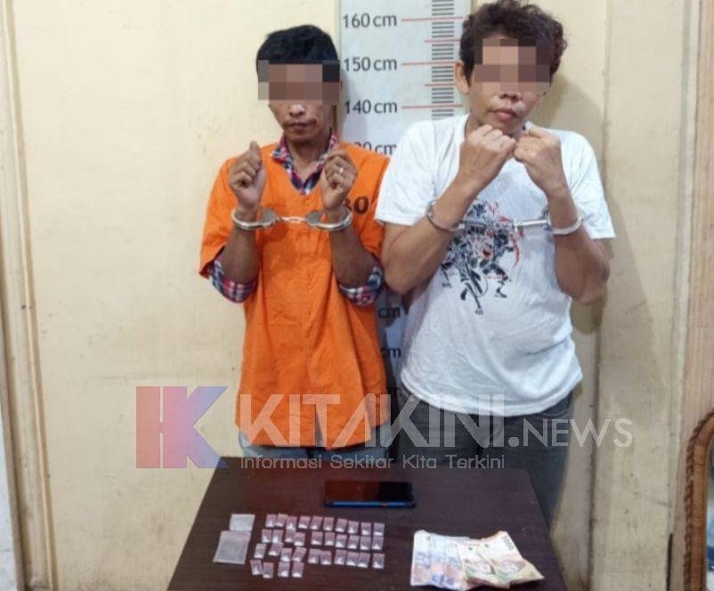 Polisi Tangkap Dua Warga Pemilik  3,94 Gram Sabu