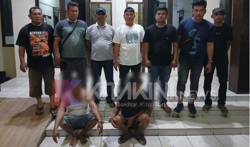 Dua Pelaku Narkoba Sempat Melarikan Diri Dari Kejaran Polsek Padangbolak