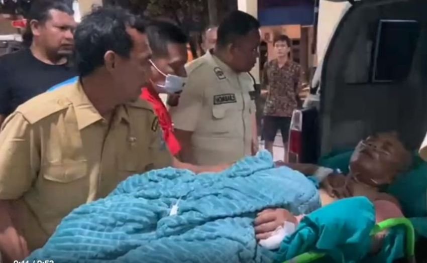 Pegawai Kejari Deli Serdang Dibacok