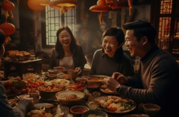 Makan Malam di China sebelum Matahari Terbenam