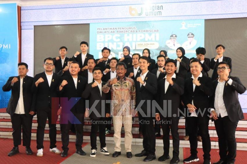 Wali Kota Binjai Hadiri Pelantikan BPC HIPMI Kota Binjai