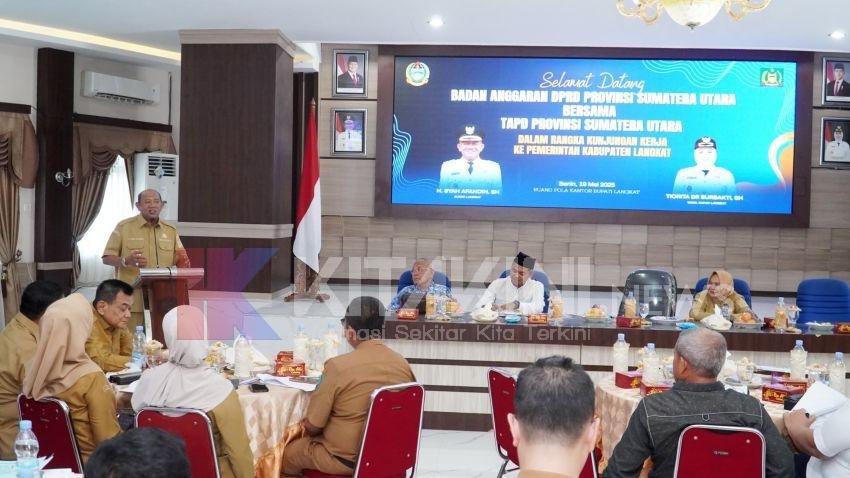 Ondim Sampaikan Prioritas Pembangunan Dihadapan Banggar DPRD Sumut