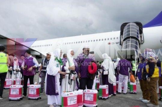 Sebanyak 5.019 Calhaj Embarkasi Medan Sudah Diberangkatkan ke Tanah Suci