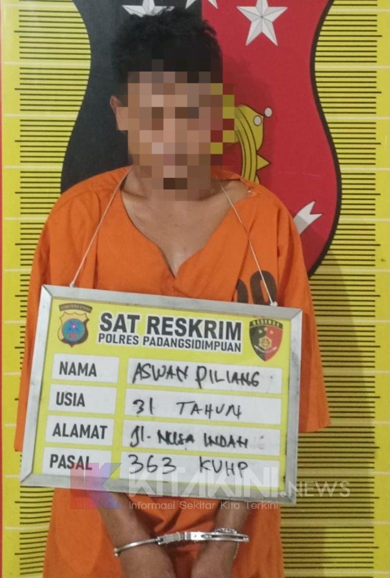 Buron 7 Bulan, Polres Sidimpuan Tangkap Pelaku Curat