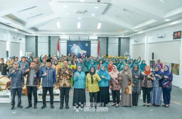 Kunjungan TP PKK Sumut ke Batu Bara, Empat Desa Jadi Percontohan Program Strategis