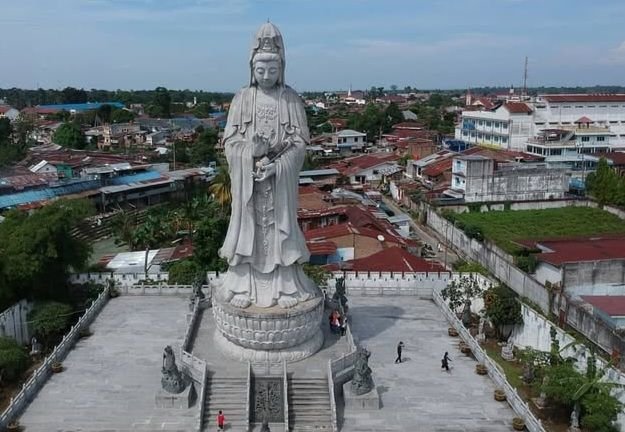 Tingginya Patung Dewi Kwan Im, Ikon Kota Siantar